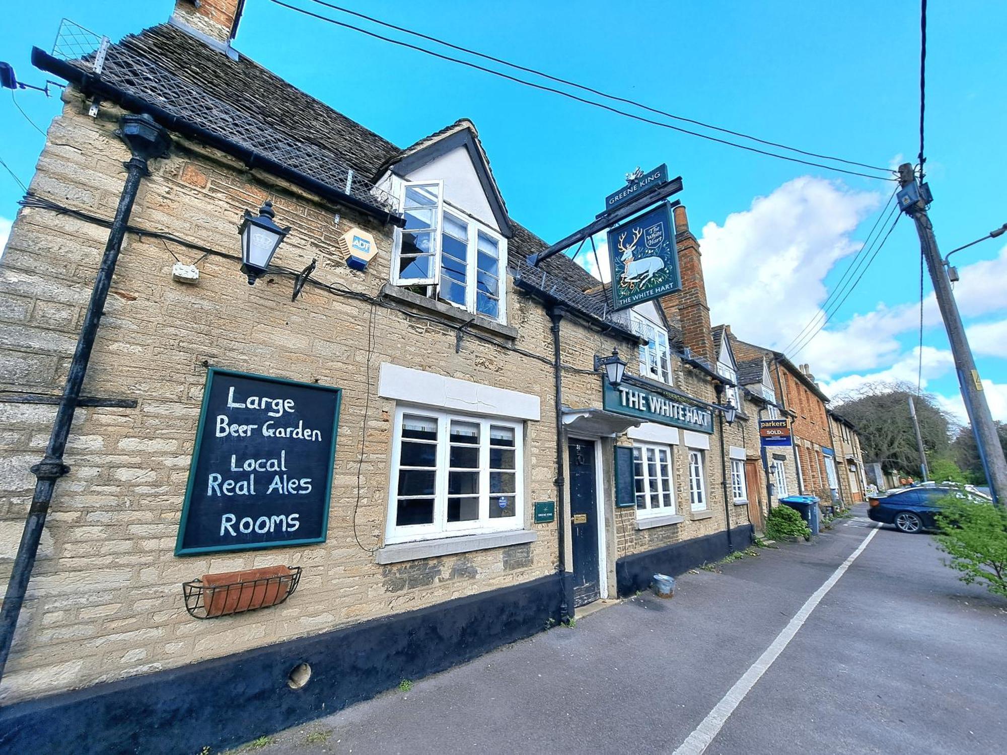 Bed and Breakfast The White Hart Eynsham Exterior foto